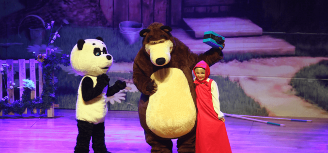 Masha e o Urso Live Show”, um espetáculo para toda família em BH