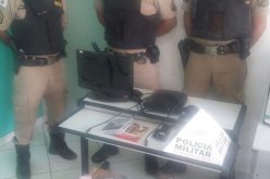 Polícia Militar recupera produtos furtados em Baldim