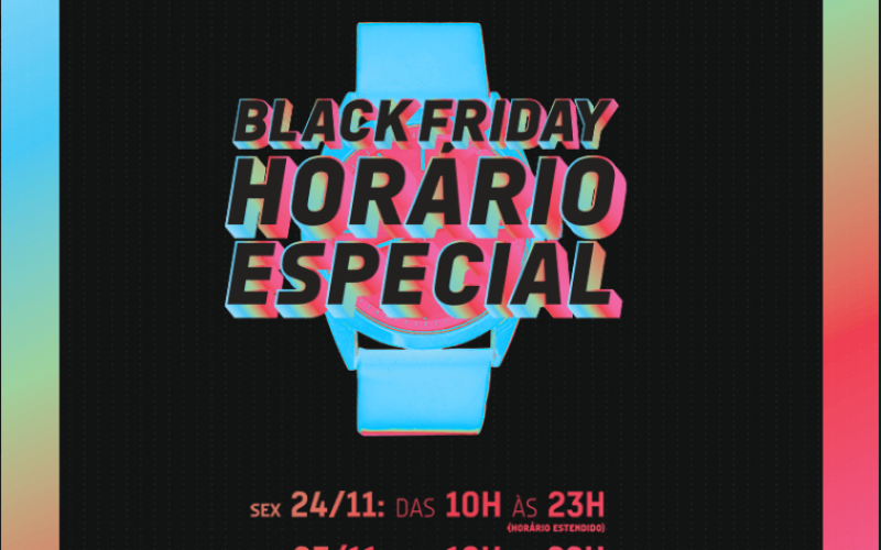 Neste fim de semana Shopping Sete Lagoas traz programação especial da Black Friday