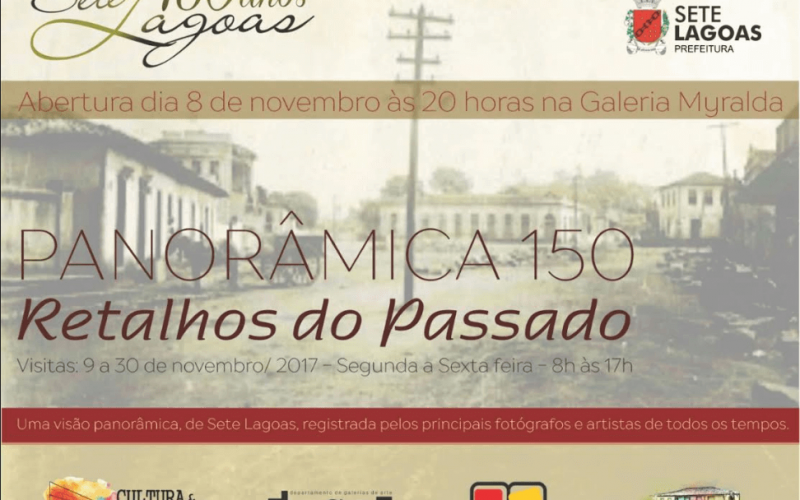 Exposição “Retalhos do passado” pode ser visitada até o dia 30 de novembro