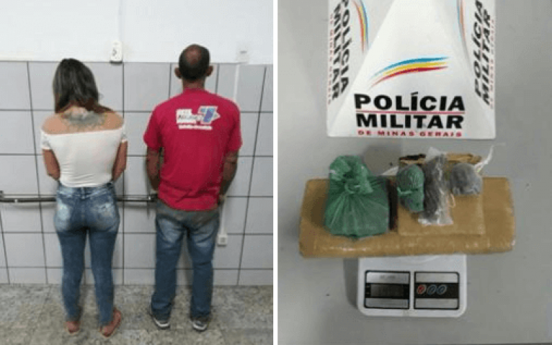 Autores são presos por tráfico de drogas no bairro Progresso