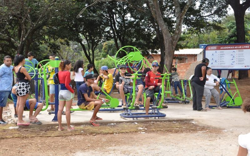 Prefeitura de Sete Lagoas entrega academia no Quintas da Varginha