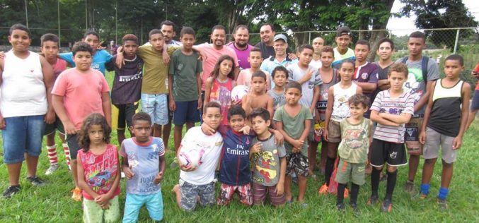Prefeitura de Sete Lagoas inaugura Escolinha de Futebol da Fazenda Velha