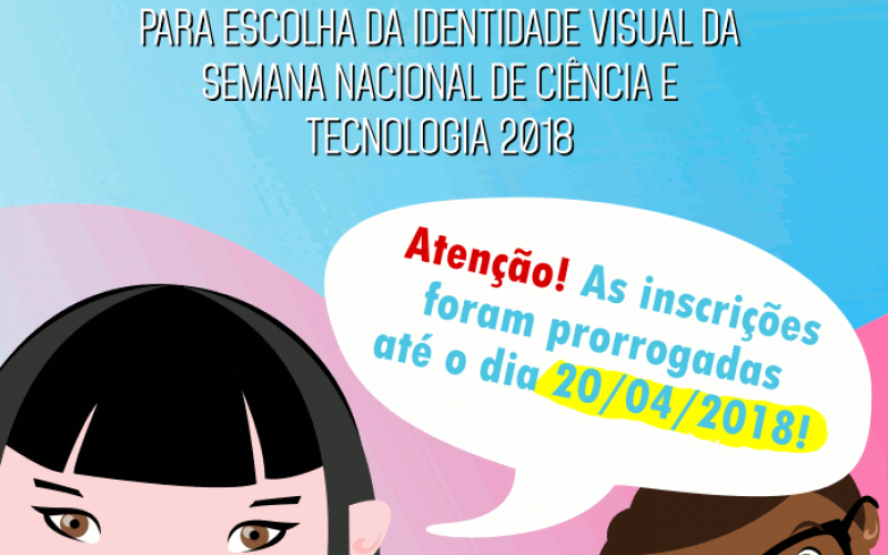 Concurso que vai eleger identidade visual da SNCT 2018 tem inscrições prorrogadas até dia 20