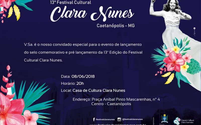 13º edição do Festival Cultural Clara Nunes