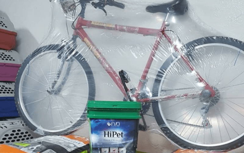 Armazém Pet: Compre e concorra a uma bike
