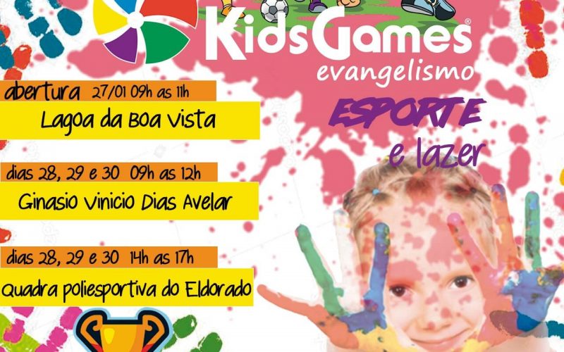 ﻿PELC promove o programa KIDSGAMES em Sete Lagoas