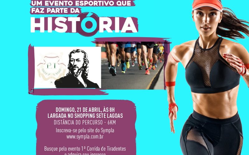 Confirmada a 1ª Corrida de Tiradentes em Sete Lagoas