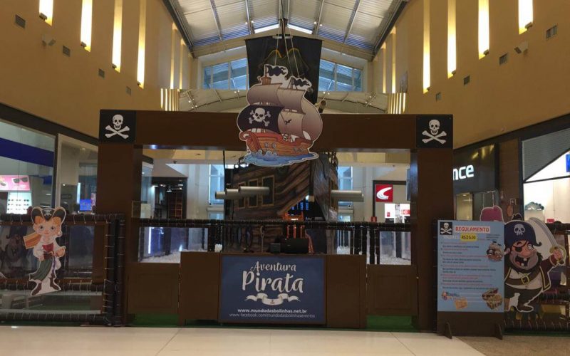 Aventura Pirata e Desafio Radical chegam no Shopping Sete Lagoas
