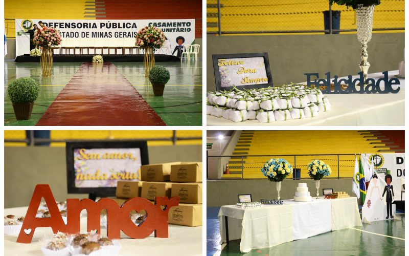Defensoria Pública de Minas Gerais promove a primeira edição do Casamento Comunitário em Sete Lagoas
