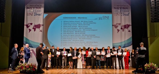 Conferência nacional do BNI é sucesso em Minas