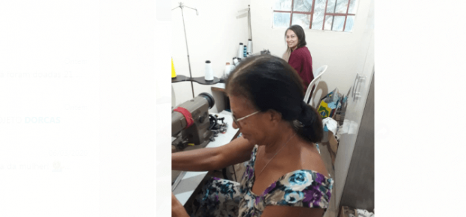 Solidariedade: Projeto Dorcas já doou mais de 21 mil máscaras em Sete Lagoas