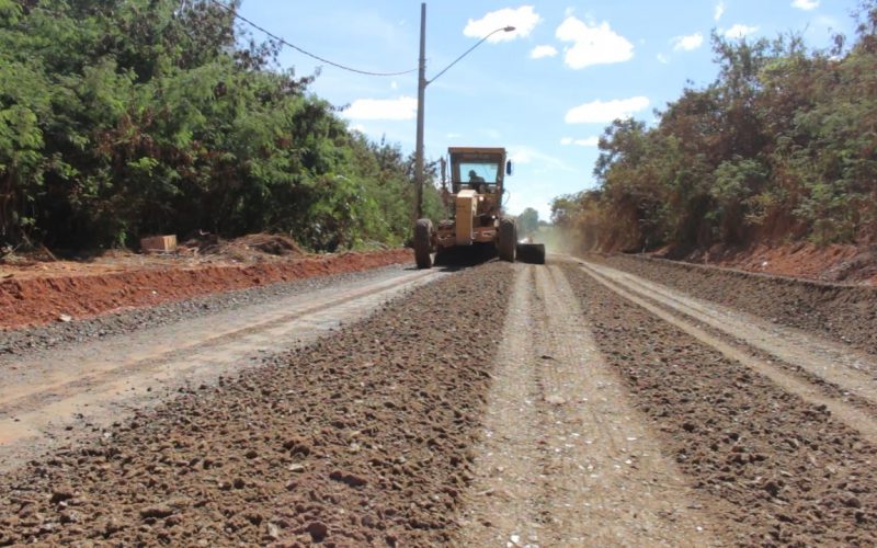 Prefeitura inicia 2ª fase da pavimentação da estrada que liga Sete Lagoas a Estiva e Silva Xavier