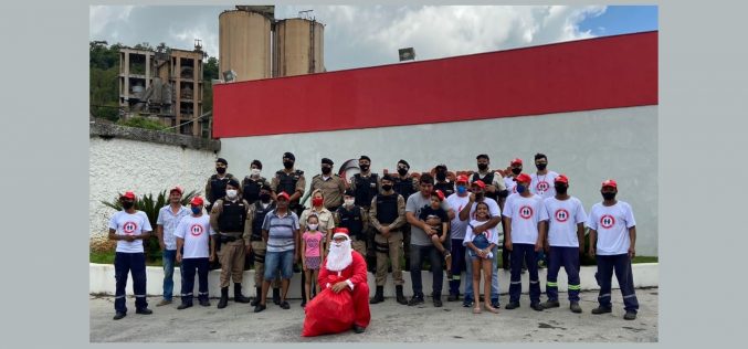 Polícia Militar doa mais de mil e cem cestas básicas da Campanha Natal Solidário