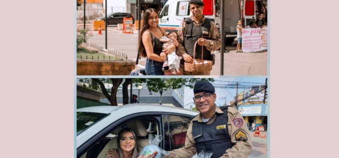 Policia Militar promove ação de Dia Das Mães