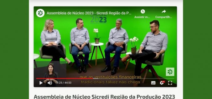 Associados Sicredi ainda podem participar da Assembleia 2023