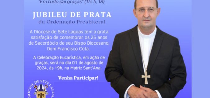 Jubileu de Prata de Ordenação Presbiteral de Dom Francisco Cota